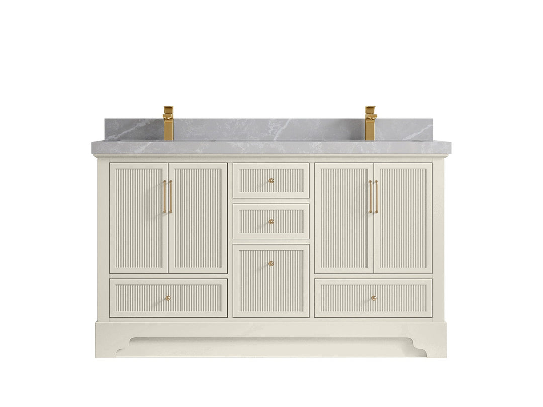 Alys 60 in. W x 22 in. D Double Sink Bathroom Vanity - Willow Bath and Vanity