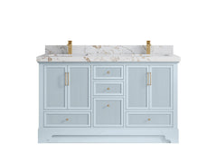 Alys 60 in. W x 22 in. D Double Sink Bathroom Vanity - photo 38