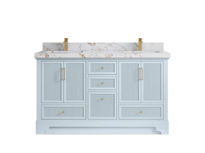 Alys 60 in. W x 22 in. D Double Sink Bathroom Vanity - Willow Bath and Vanity