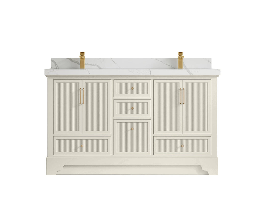Alys 60 in. W x 22 in. D Double Sink Bathroom Vanity - Willow Bath and Vanity