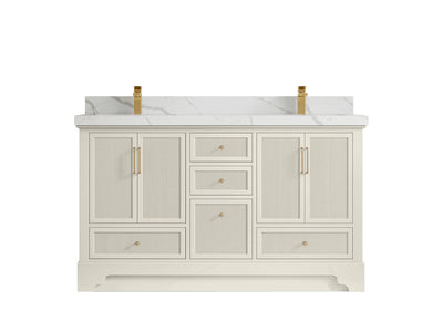 Alys 60 in. W x 22 in. D Double Sink Bathroom Vanity - Willow Bath and Vanity
