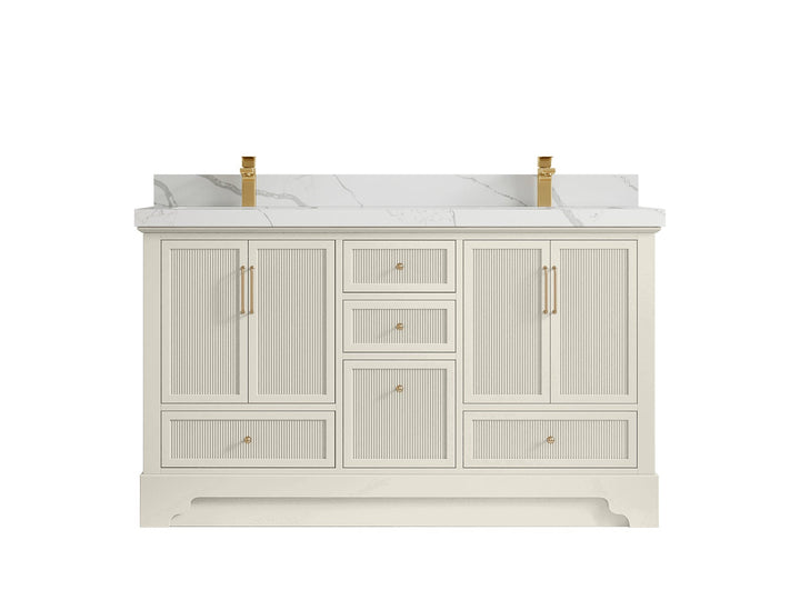 Alys 60 in. W x 22 in. D Double Sink Bathroom Vanity - photo 16
