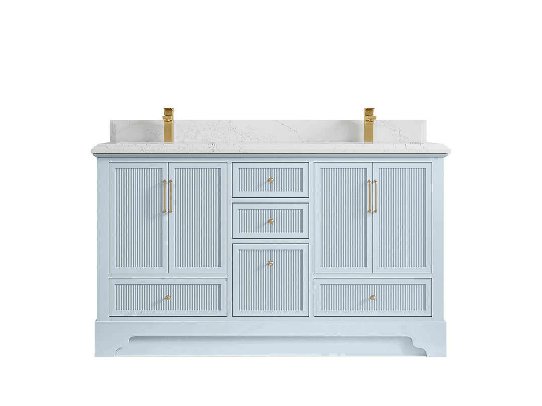 Alys 60 in. W x 22 in. D Double Sink Bathroom Vanity - Willow Bath and Vanity