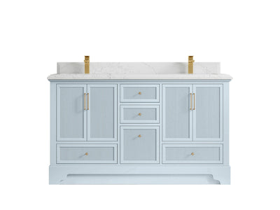 Alys 60 in. W x 22 in. D Double Sink Bathroom Vanity - Willow Bath and Vanity