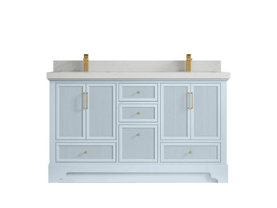 Alys 60 in. W x 22 in. D Double Sink Bathroom Vanity - Willow Bath and Vanity