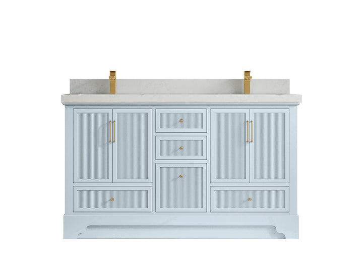 Alys 60 in. W x 22 in. D Double Sink Bathroom Vanity - photo 10