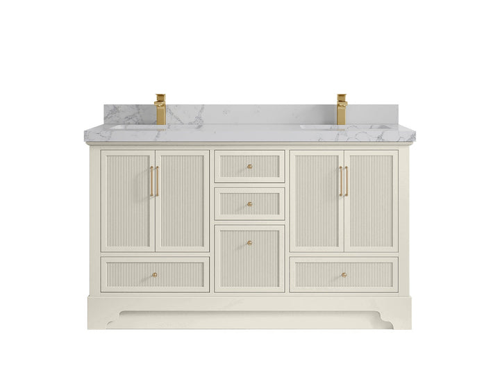 Alys 60 in. W x 22 in. D Double Sink Bathroom Vanity - photo 42