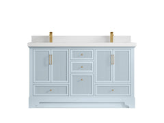 Alys 60 in. W x 22 in. D Double Sink Bathroom Vanity - photo 44