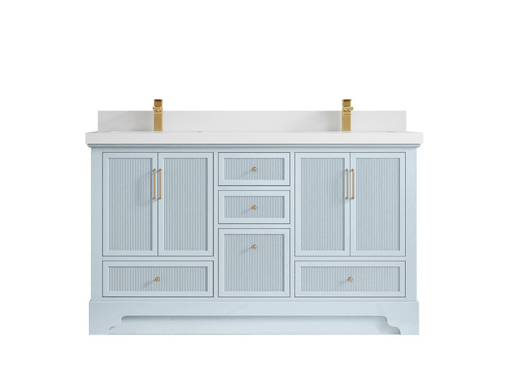 Alys 60 in. W x 22 in. D Double Sink Bathroom Vanity - photo 44