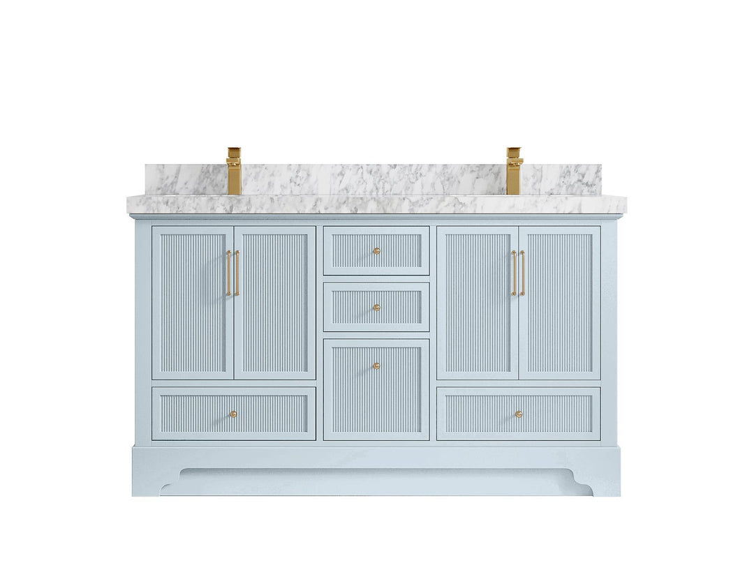 Alys 60 in. W x 22 in. D Double Sink Bathroom Vanity - Willow Bath and Vanity