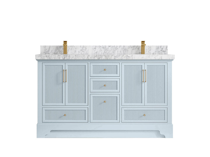 Alys 60 in. W x 22 in. D Double Sink Bathroom Vanity - photo 8