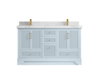 Alys 60 in. W x 22 in. D Double Sink Bathroom Vanity - Willow Bath and Vanity