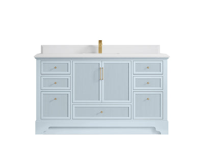 Alys 60 in. W x 22 in. D Single Sink Bathroom Vanity - Willow Bath and Vanity