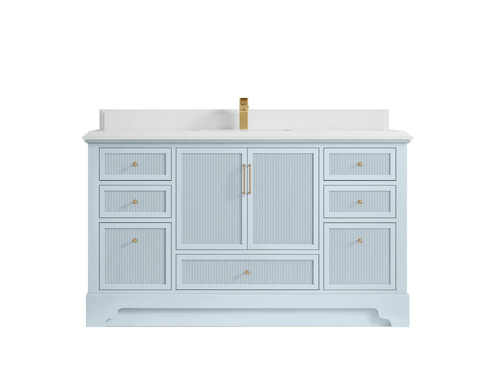 Alys 60 in. W x 22 in. D Single Sink Bathroom Vanity - photo 20