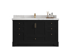 Alys 60 in. W x 22 in. D Single Sink Bathroom Vanity - photo 1