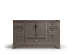 Alys 60 in. W x 22 in. D Single Sink Bathroom Vanity - photo 2
