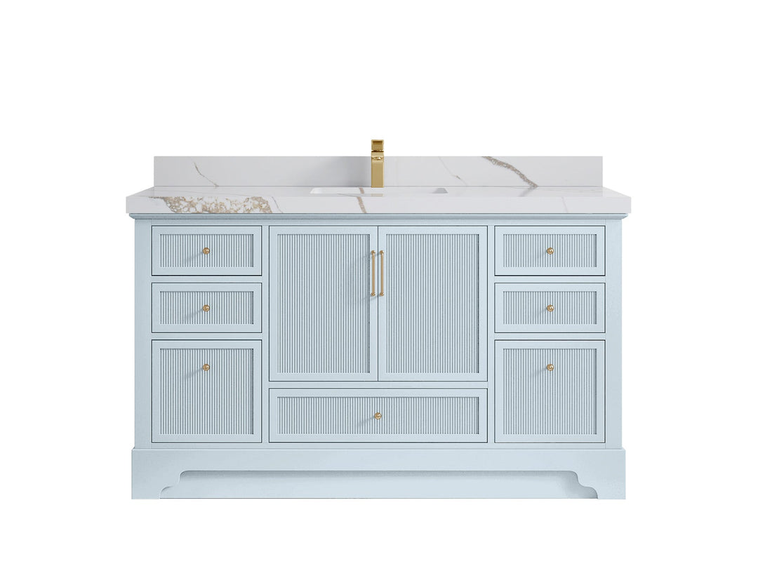 Alys 60 in. W x 22 in. D Single Sink Bathroom Vanity - Willow Bath and Vanity