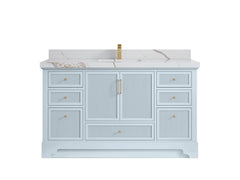 Alys 60 in. W x 22 in. D Single Sink Bathroom Vanity - photo 9