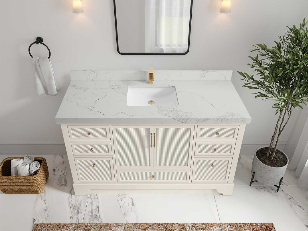 Alys 60 in. W x 22 in. D Single Sink Bathroom Vanity - Willow Bath and Vanity