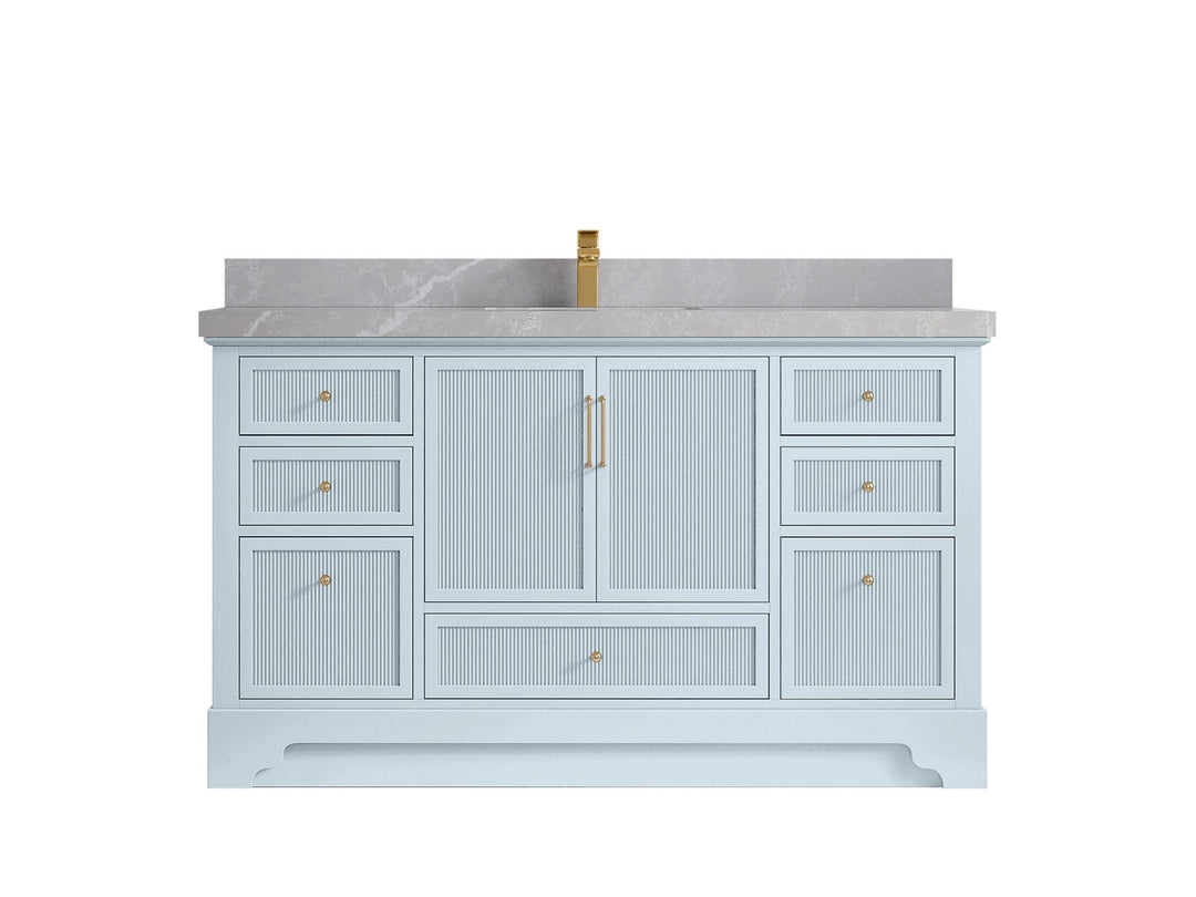 Alys 60 in. W x 22 in. D Single Sink Bathroom Vanity - Willow Bath and Vanity