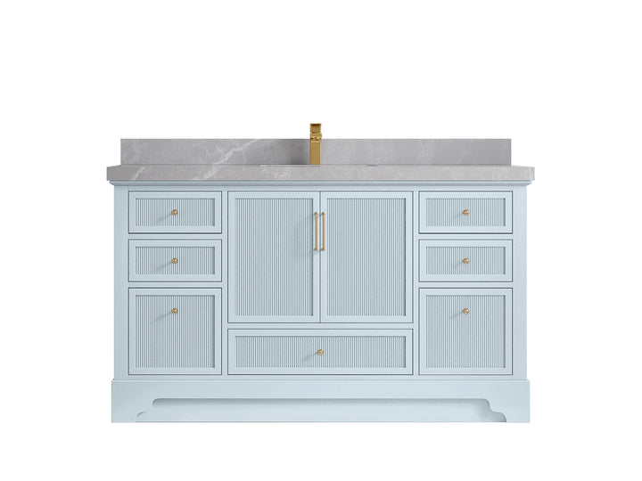 Alys 60 in. W x 22 in. D Single Sink Bathroom Vanity - photo 24