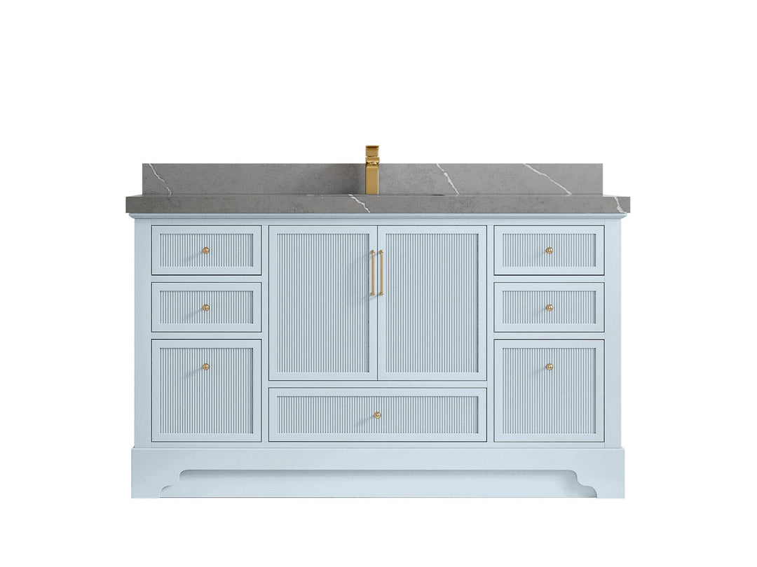 Alys 60 in. W x 22 in. D Single Sink Bathroom Vanity - Willow Bath and Vanity