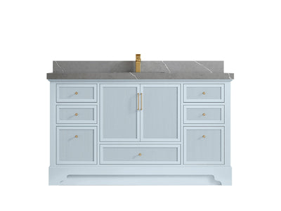 Alys 60 in. W x 22 in. D Single Sink Bathroom Vanity - Willow Bath and Vanity
