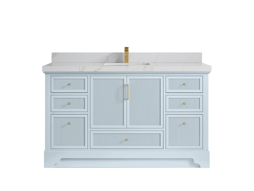 Alys 60 in. W x 22 in. D Single Sink Bathroom Vanity - Willow Bath and Vanity