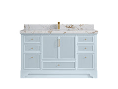 Alys 60 in. W x 22 in. D Single Sink Bathroom Vanity - photo 43