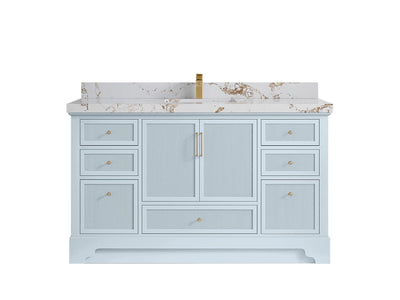 Alys 60 in. W x 22 in. D Single Sink Bathroom Vanity - Willow Bath and Vanity