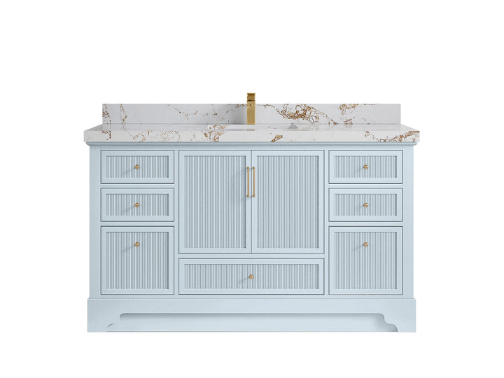 Alys 60 in. W x 22 in. D Single Sink Bathroom Vanity - photo 42