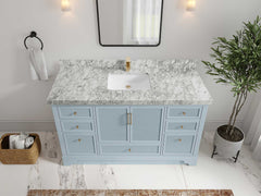 Alys 60 in. W x 22 in. D Single Sink Bathroom Vanity - photo 32