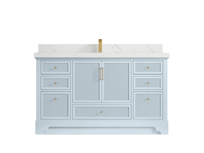 Alys 60 in. W x 22 in. D Single Sink Bathroom Vanity - Willow Bath and Vanity