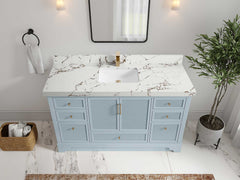 Alys 60 in. W x 22 in. D Single Sink Bathroom Vanity - photo 26