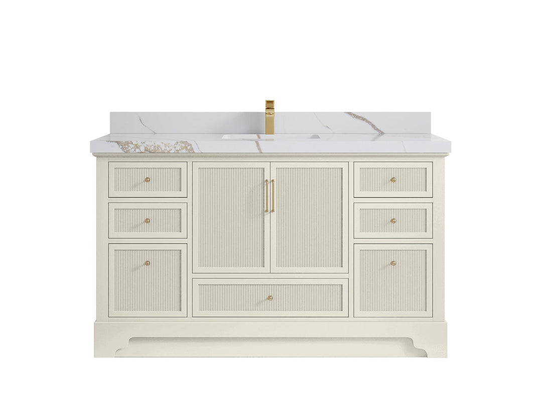 Alys 60 in. W x 22 in. D Single Sink Bathroom Vanity - Willow Bath and Vanity