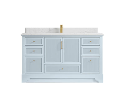 Alys 60 in. W x 22 in. D Single Sink Bathroom Vanity - Willow Bath and Vanity