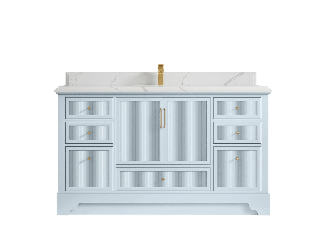 Alys 60 in. W x 22 in. D Single Sink Bathroom Vanity - Willow Bath and Vanity