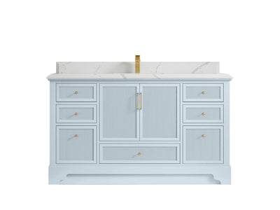 Alys 60 in. W x 22 in. D Single Sink Bathroom Vanity - Willow Bath and Vanity