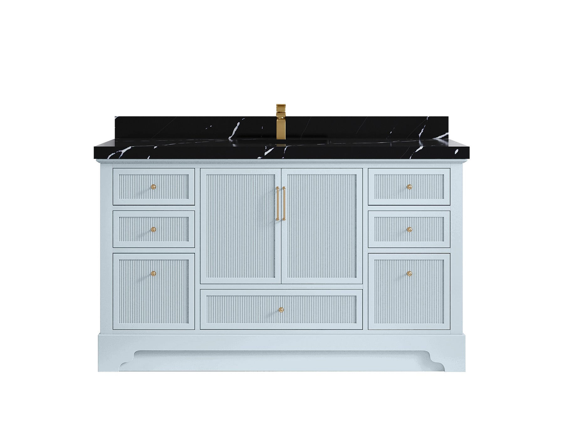 Alys 60 in. W x 22 in. D Single Sink Bathroom Vanity - Willow Bath and Vanity
