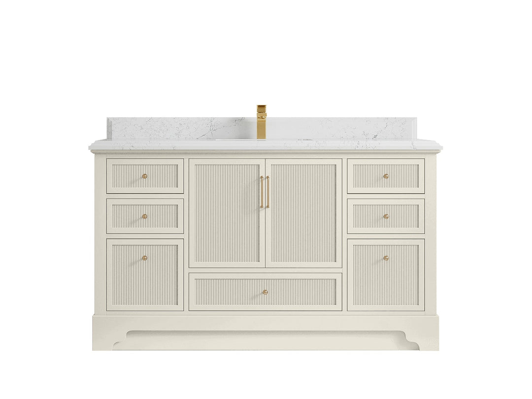 Alys 60 in. W x 22 in. D Single Sink Bathroom Vanity - Willow Bath and Vanity