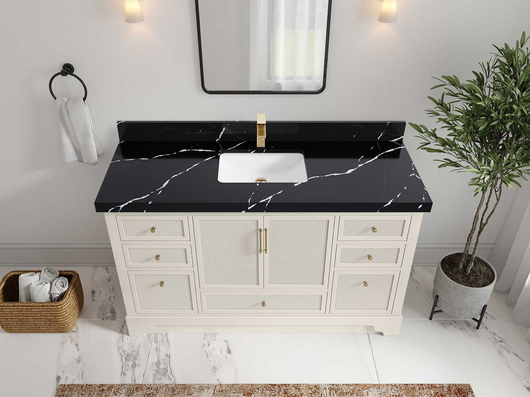 Alys 60 in. W x 22 in. D Single Sink Bathroom Vanity - Willow Bath and Vanity