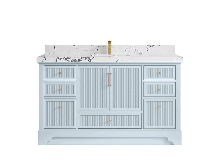 Alys 60 in. W x 22 in. D Single Sink Bathroom Vanity - photo 28