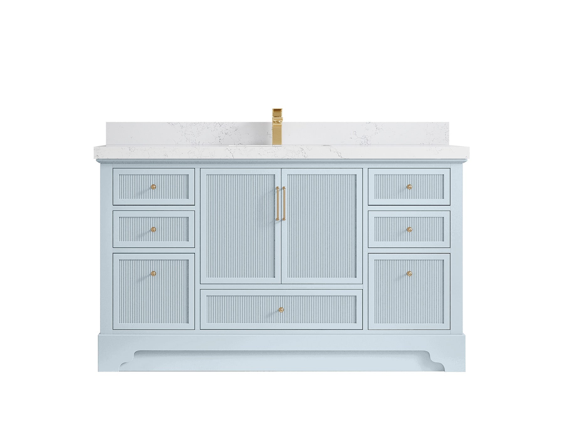 Alys 60 in. W x 22 in. D Single Sink Bathroom Vanity - Willow Bath and Vanity