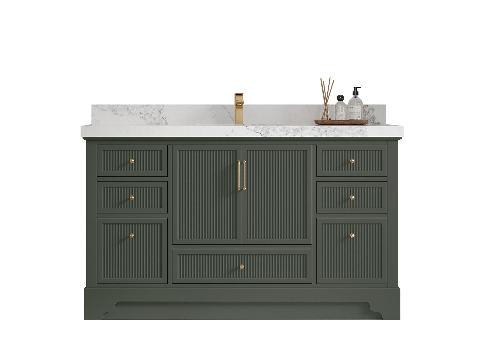Alys 60 in. W x 22 in. D Single Sink Bathroom Vanity - Willow Bath and Vanity