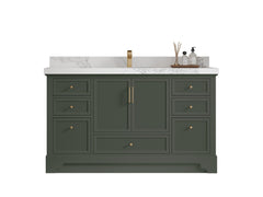 Alys 60 in. W x 22 in. D Single Sink Bathroom Vanity - photo 1