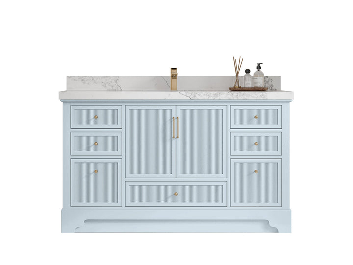 Alys 60 in. W x 22 in. D Single Sink Bathroom Vanity - photo 1