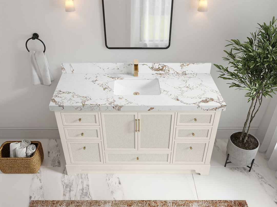 Alys 60 in. W x 22 in. D Single Sink Bathroom Vanity - Willow Bath and Vanity