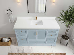 Alys 60 in. W x 22 in. D Single Sink Bathroom Vanity - photo 44