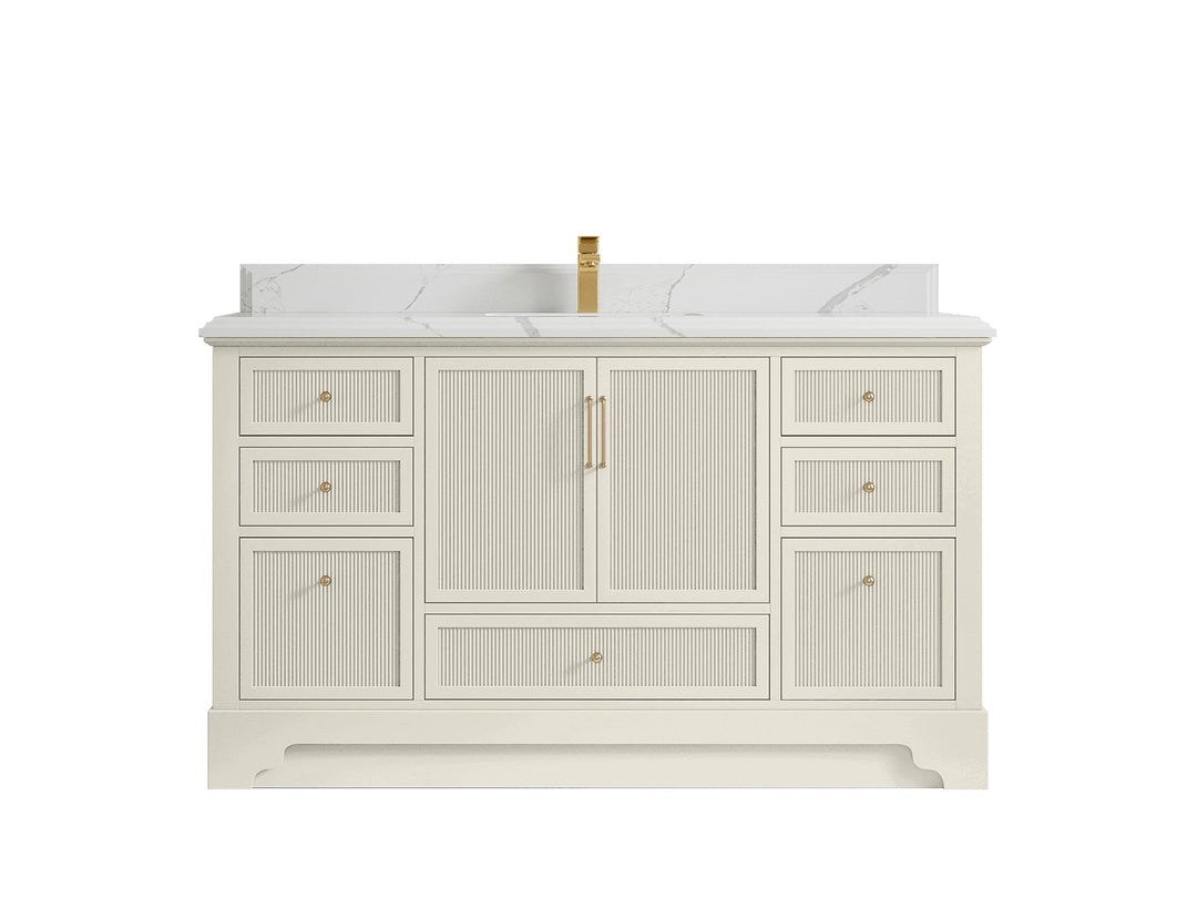Alys 60 in. W x 22 in. D Single Sink Bathroom Vanity - Willow Bath and Vanity