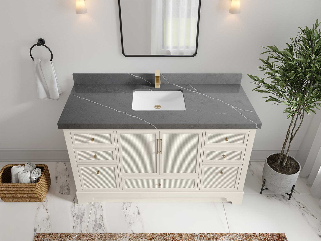 Alys 60 in. W x 22 in. D Single Sink Bathroom Vanity - Willow Bath and Vanity